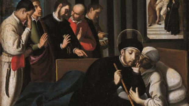 4. ST. FRANCIS XAVIER ATTENDS THE DYING IN VENICE