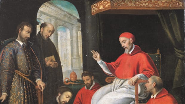 1 - POPE PAUL III RECEIVES ST. FRANCIS XAVIER 2