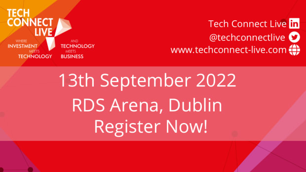 TechConnect Live, Ireland’s largest annual event for the Irish technology ecosystem, returns to the RDS, Dublin, on September 13th, 2022