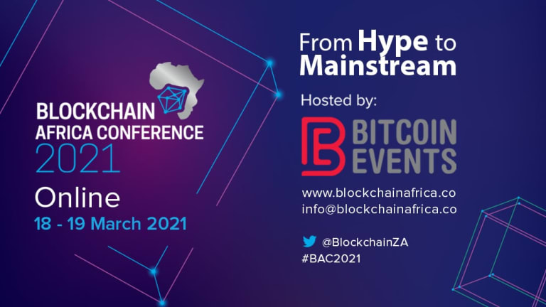 Blockchain Africa Conference 2021: Beyond the Hype, Goes Online