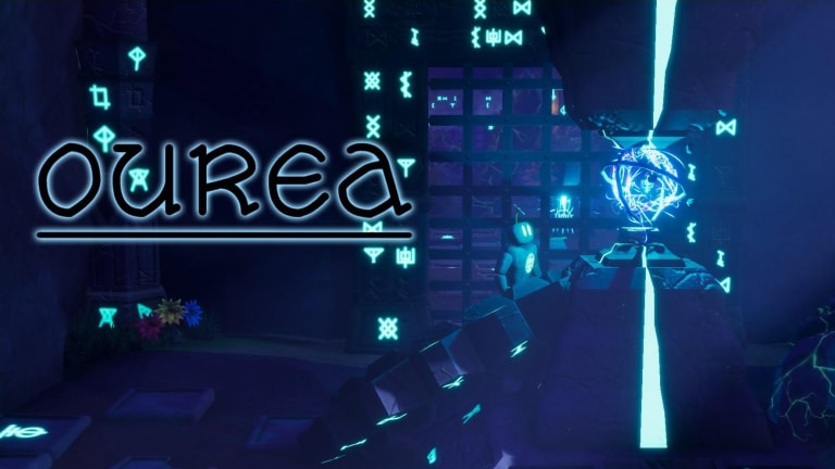 Ourea, a green puzzle game, now on Steam and Itch.io
