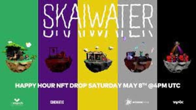 dMerch and Up and Coming Rap Star Skaiwater Launch Interactive NFT Collection