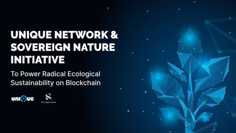 Unique Network & Sovereign Nature Initiative to Power Radical Ecological Sustainability on Blockchain