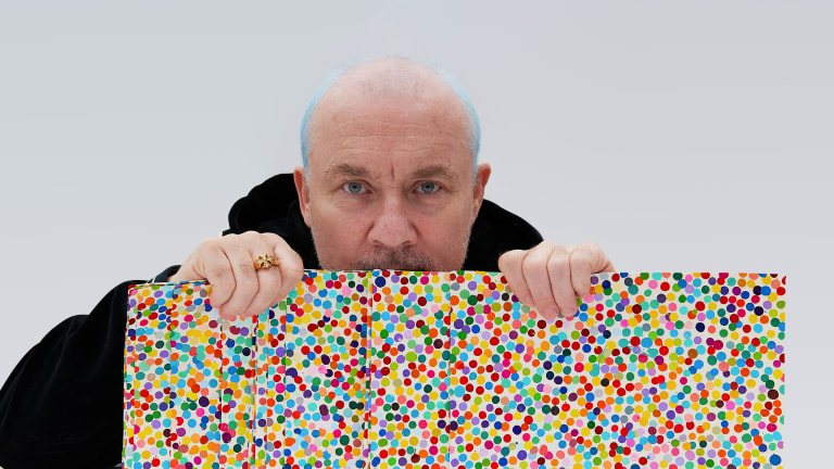 Will Damien Hirst destroy his physical art in support NFTs?