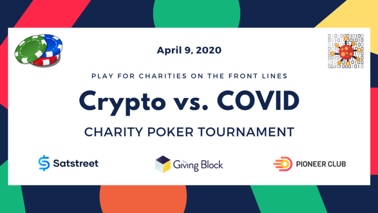 Crypto industry fights COVID-19 with charity poker tournament