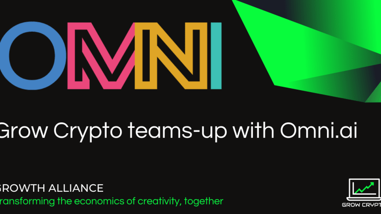 Grow Crypto Forges Growth Alliance with OMNI.ai