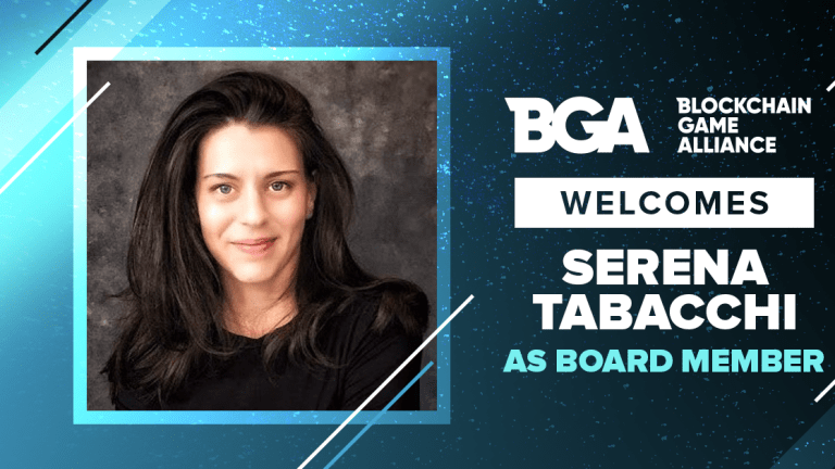 The Blockchain Game Alliance Welcomes Serena Tabacchi as Board Member