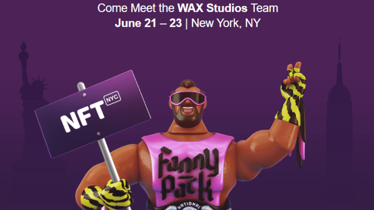 Visit the WAX Booth at NFT.NYC