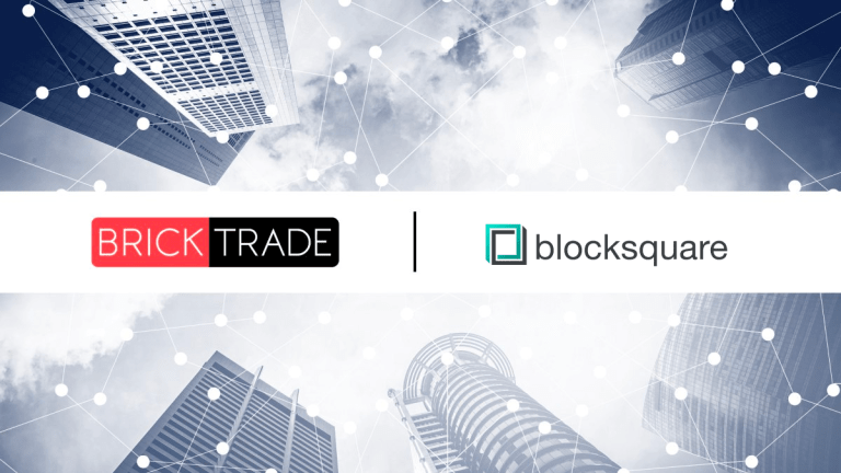 Bricktrade joins forces with Blocksquare in a strategic partnership to bring the real-estate ecosystem on-chain through tokenisation
