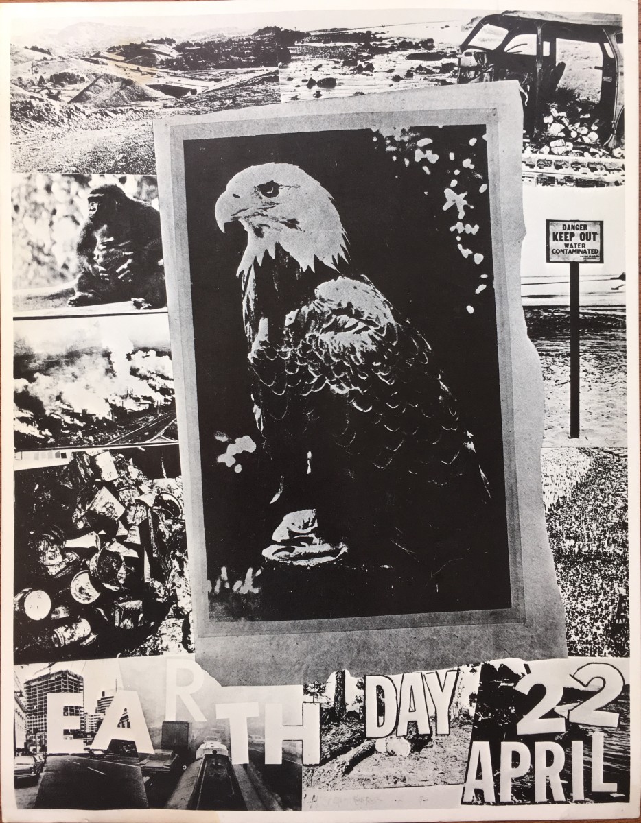 rauschenberg earth day poster